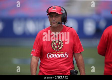 Fresh Pics of our new QB Luis Perez from USFL media days last week. :  r/NJGenerals