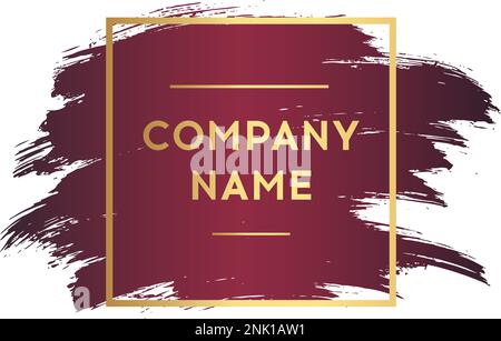 Original grunge brush paint texture design acrylic stroke poster over square frame vector. Original rough paper hand painted vector. Perfect design fo Stock Vector