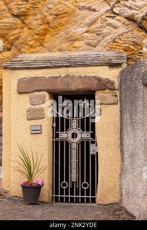 PITTENWEEM, SCOTLAND, EUROPE - St Fillan's Cave Stock Photo