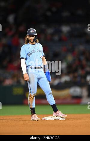 ANAHEIM, CA - MAY 28: Toronto Blue Jays catcher Danny Jansen (9