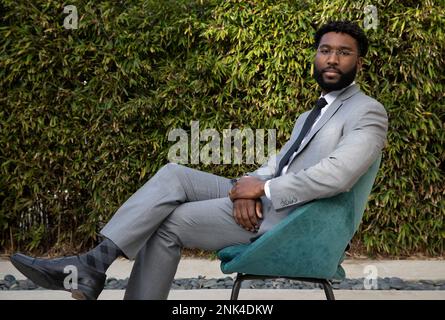 William Huston CCO of Bay Street Capital Holdings pictured in Venice, California, USA Stock Photo