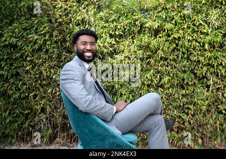 William Huston CCO of Bay Street Capital Holdings pictured in Venice, California, USA Stock Photo