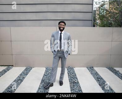 William Huston CCO of Bay Street Capital Holdings pictured in Venice, California, USA Stock Photo