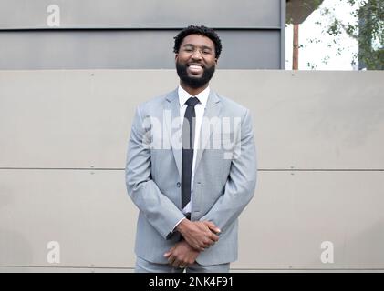 William Huston CCO of Bay Street Capital Holdings pictured in Venice, California, USA Stock Photo