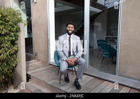 William Huston CCO of Bay Street Capital Holdings pictured in Venice, California, USA Stock Photo