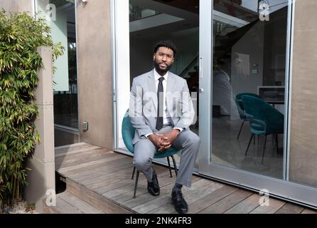 William Huston CCO of Bay Street Capital Holdings pictured in Venice, California, USA Stock Photo