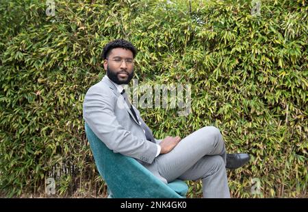 William Huston CCO of Bay Street Capital Holdings pictured in Venice, California, USA Stock Photo