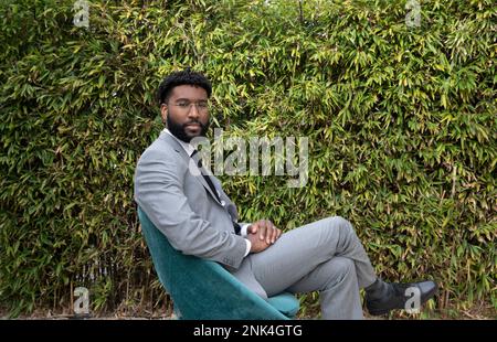 William Huston CCO of Bay Street Capital Holdings pictured in Venice, California, USA Stock Photo