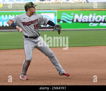 MINNEAPOLIS, MN - MAY 14: Minnesota Twins third baseman Gio