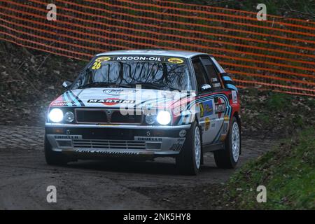 Lancia Delta HF Integrale 16V 1989 Sanremo Rally car, on Lancia Delta HF Integrale 16V 1989 Sanremo Rally car, on