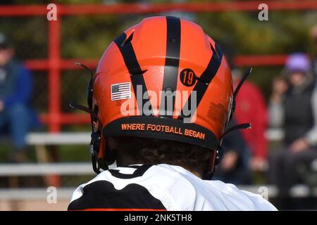 1869 football helmet RK2 Style 1969 Washington Redskins Spear Cardinal Colo  WESTBROOKSPORTSCARDS heather colors are cotton blend Whomever designed Furman's football helmets