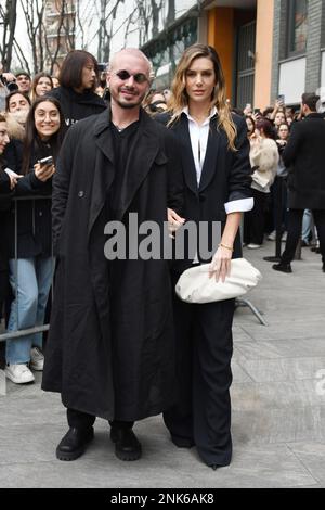 J Balvin & Girlfriend Valentina Ferrer Couple Up for Paris Fashion Week:  Photo 4693122, J Balvin, Valentina Ferrer Photos