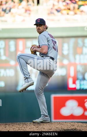 MINNEAPOLIS, MN - MAY 14: Minnesota Twins third baseman Gio Urshela (15)  looks on during the MLB game between the Cleveland Guardians and Minnesota  Twins on May 14th, 2022, at Target Field