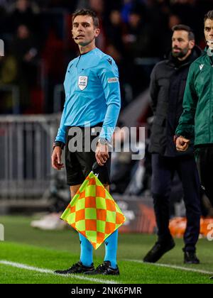 EINDHOVEN NETHERLANDS FEBRUARY 23 Assistant Referee Ciro