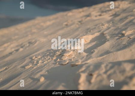 White Sands National Park in New Mexico Stock Photo