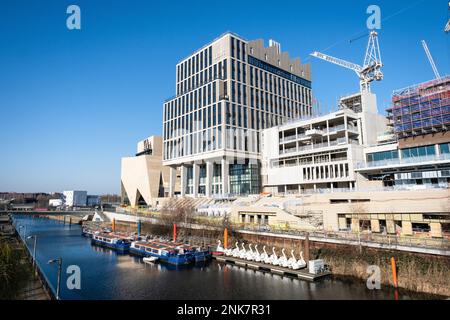 London, England – 2023 : VA Museum , East Bank, Queen Elizabeth Olympic Park, Stratford, UK Stock Photo