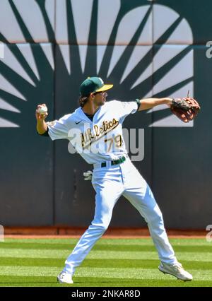 Express Alum Mickey McDonald Debuts with the Athletics