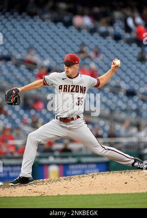 April 23, 2022: Joe Mantiply (35) of the Arizona Diamondbacks gets