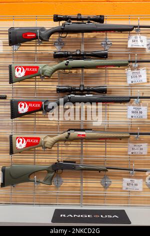 Southgate, Michigan - Range USA, a national chain of gun stores, opened