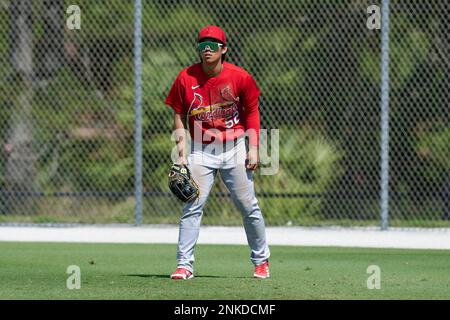 St. Louis Cardinals Won-Bin Cho (52) running the bases during a