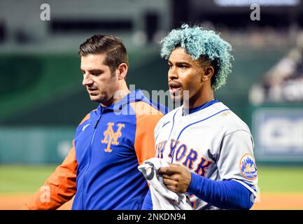 WASHINGTON, DC - APRIL 08: New York Mets assistant athletic