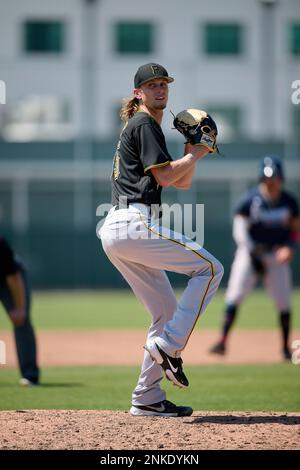 Pittsburgh Pirates pitcher Mitchell Miller (85) during a MiLB