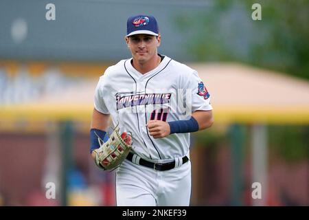 Worcester Red Sox catcher Connor Wong (7) during an International League  baseball game against the Jacksonville Jumbo Shrimp on April 5, 2022 at 121  Financial Ballpark in Jacksonville, Florida. (Mike Janes/Four Seam