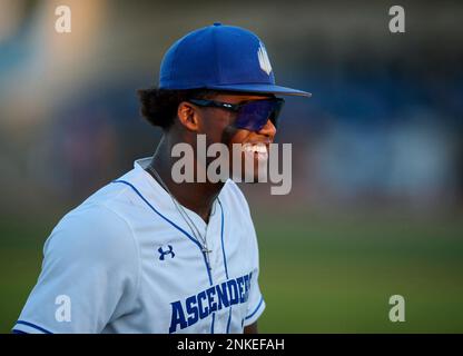 IMG Ascenders outfielder Elijah Green (2) during a High School