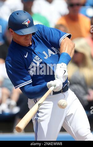 April 2, 2022, Dunedin, FL, The United States: Philadelphia Phillies right  fielder Bryce Harper during a spring training game at TD Ballpark, in  Dunedin, Fla., Saturday, April 2, 2022. (Credit Image: ©