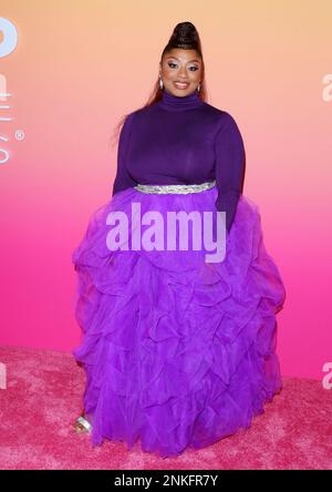 Los Angeles, USA. 23rd Feb, 2023. Kalin Spooner arrives at The NAACP Reception & Fashion Show held at Event Deck at LA Live in Los Angeles, CA on Thursday, February 23, 2023 . (Photo By Juan Pablo Rico/Sipa USA) Credit: Sipa USA/Alamy Live News Stock Photo