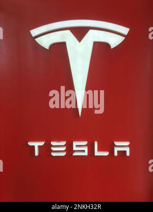 MARCH 22nd 2022: Tesla, Inc. officially opens its first European factory and assembly plant in Grunheide, Germany near Berlin. - File Photo by: zz/STRF/STAR MAX/IPx 2020 8/14/20 The Tesla Automobile dealership on August 14, 2020 in Downtown Manhattan, New York City. (NYC)