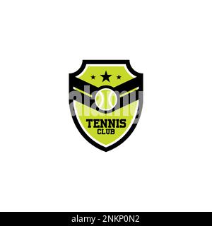 Tennis Army Club Logo Symbol. Tennis Ball Logo Vector Stock Vector