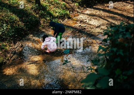 Asian Fishing Boy Boy Fishing River Stock Photo 1813904567