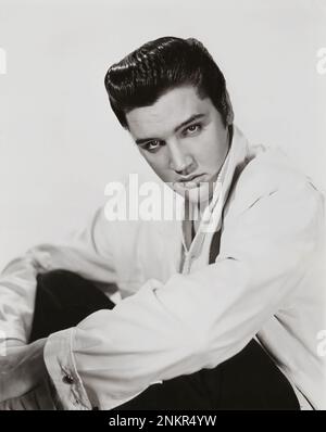 Elvis Presley Publicity Still for Loving You (Paramount, 1957) Stock Photo