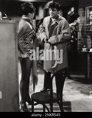 Caroline Jones and Elvis Presley in King Creole, publicity photo, 1958 Stock Photo