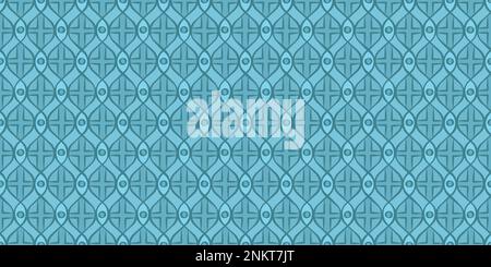 A retro style background with geometric motifs. Stock Vector