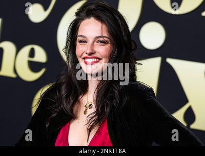 Lily Donoghue arrives at the premiere of "Daisy Jones and The Six