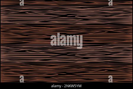 Wood background. Texture of light brown wooden planks. Stock Vector