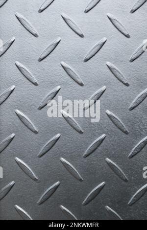 Top view of artistic metal flooring surface texture Stock Photo