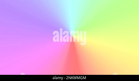 Illustration of Futuristic Pastel Tone Multi-color Beam for Abstract background Stock Photo