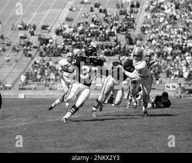 Raiders play their home opener at Kezar Stadium against the Houston Oilers,  September 11, 1960 Tony Teresa (25) runs with the ball (Gordon Peters/San  Francisco Chronicle via AP Stock Photo - Alamy