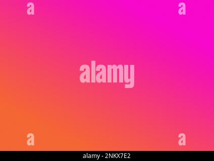 Colour gradient, mesh, abstract background, image, grainy texture, colours, bright, orange and pink illustration Stock Photo