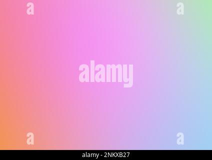 Colour gradient, mesh, abstract background, image, grainy texture, colours, bright, rainbow illustration Stock Photo