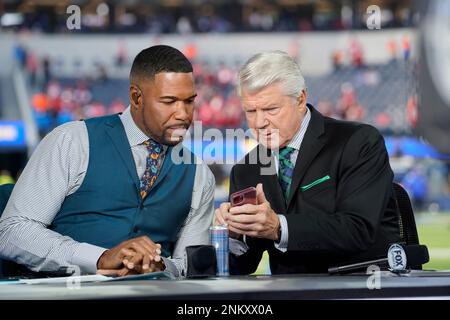 INGLEWOOD, CA - JANUARY 30: Aaron Donald #99 of the Rams sacks quarterback  Jimmy Garoppolo (10) of the 49ers during the NFC Conference Championship  game between the San Francisco 49ers and the