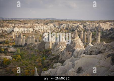 Photo of the Love Valley on Cappadocia Turkey Stock Photo