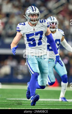 NFC inside linebacker Micah Parsons of the Dallas Cowboys (11) during the  first half of the Pro Bowl NFL football game, Sunday, Feb. 6, 2022, in Las  Vegas. (AP Photo/Rick Scuteri Stock