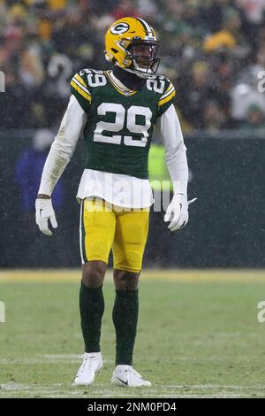 GREEN BAY, WI - JANUARY 22: Green Bay Packers outside linebacker Za'Darius  Smith (55) celebrates his sack during the NFC Divisional playoff game  between the Green Bay Packers and the San Francisco