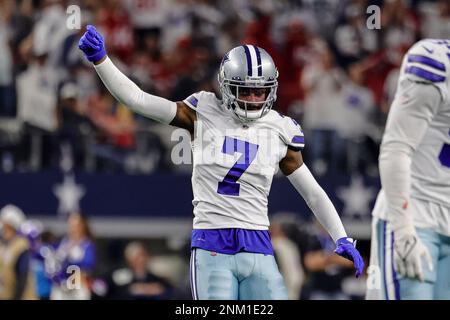 NFC inside linebacker Micah Parsons of the Dallas Cowboys (11) during the  first half of the Pro Bowl NFL football game, Sunday, Feb. 6, 2022, in Las  Vegas. (AP Photo/Rick Scuteri Stock