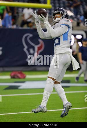 Houston, Texas, USA. 4th Dec, 2022. Houston Texans cornerback Tremon Smith  (1) carries the ball on a return during an NFL game between the Houston  Texans and the Cleveland Browns on Dec.