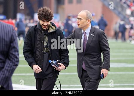 New England Patriots' Adrian Phillips after an NFL football game against  the Detroit Lions at Gillette Stadium, Sunday, Oct. 9, 2022 in Foxborough,  Mass. (Winslow Townson/AP Images for Panini Stock Photo - Alamy